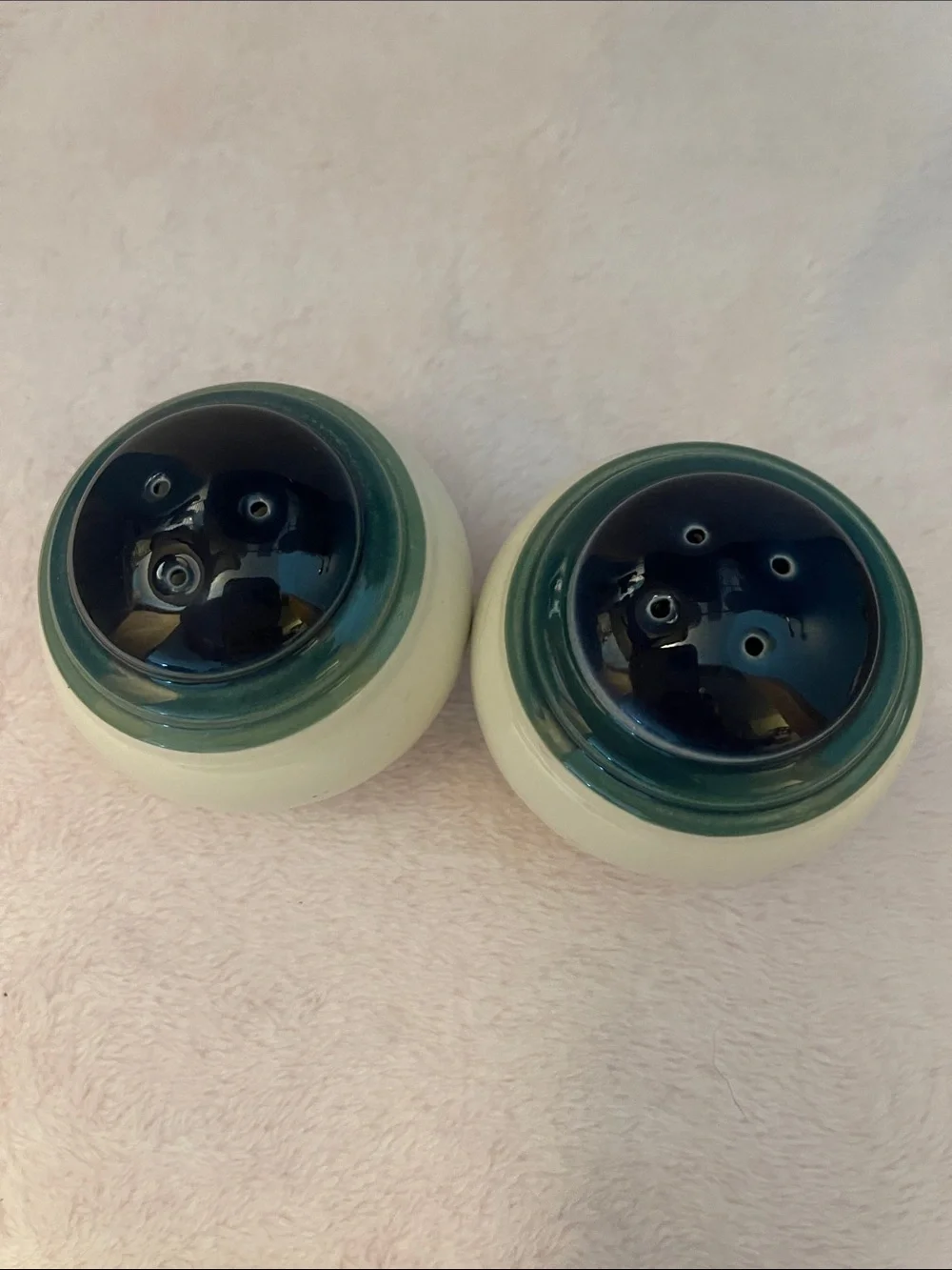 Ocean Breeze salt and pepper shakers